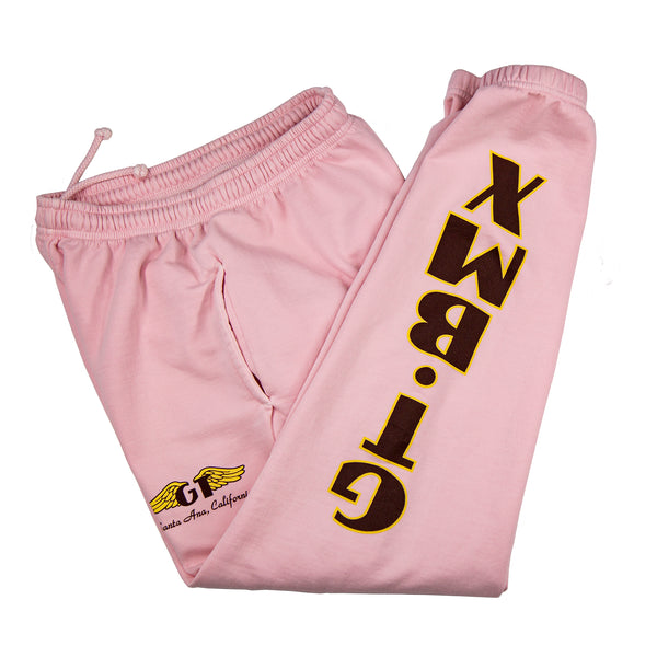 GT Wings Sweat Pants - Pink Clay