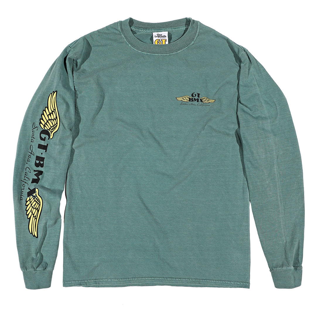 GT Wings Long Sleeve - Iceberg Green