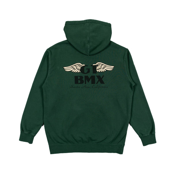 GT Wings Hoodie - Hunter Green