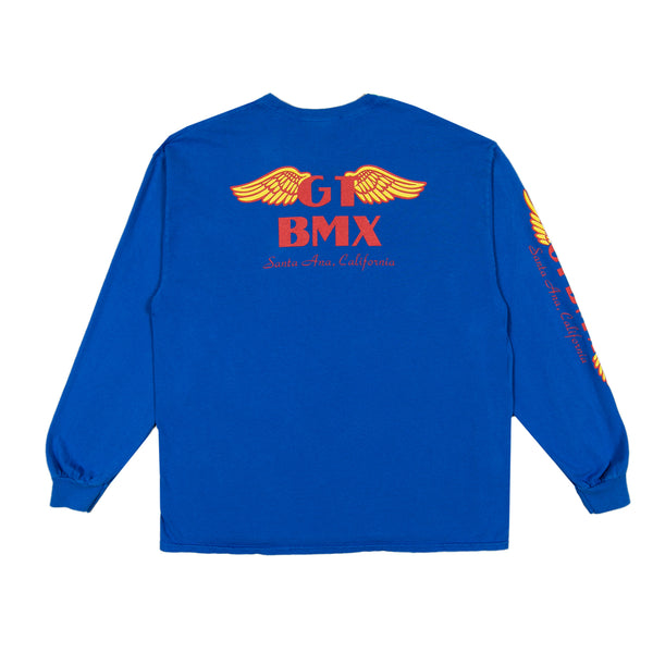 GT Wings Long Sleeve - Royal Blue