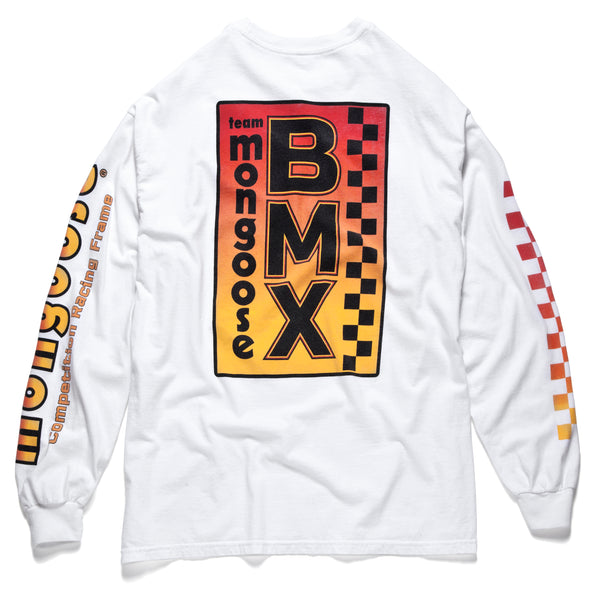 Team Mongoose BMX Long Sleeve - White