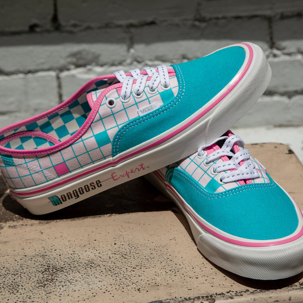 Mongoose X Vans Authentic 44 DX - Turquoise/Pink
