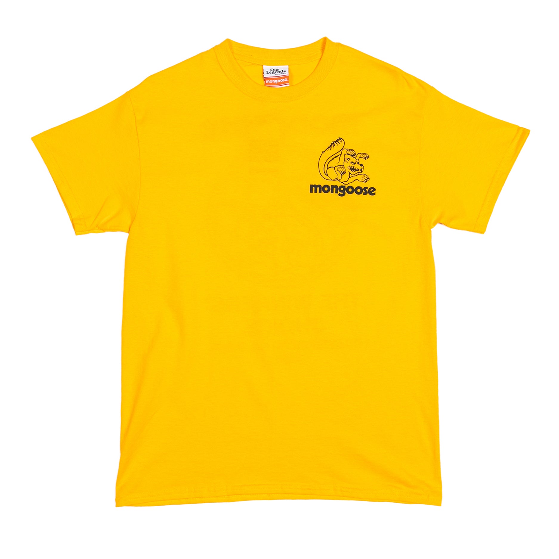 Mongoose Motto Mag T-Shirt - Gold