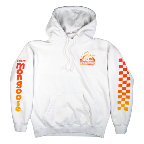 Mongoose Team Sunset BMX Hoodie - White