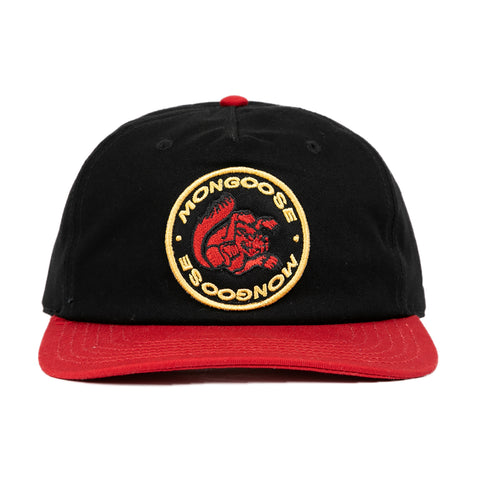 Mongoose Maurice Hat - Black & Red