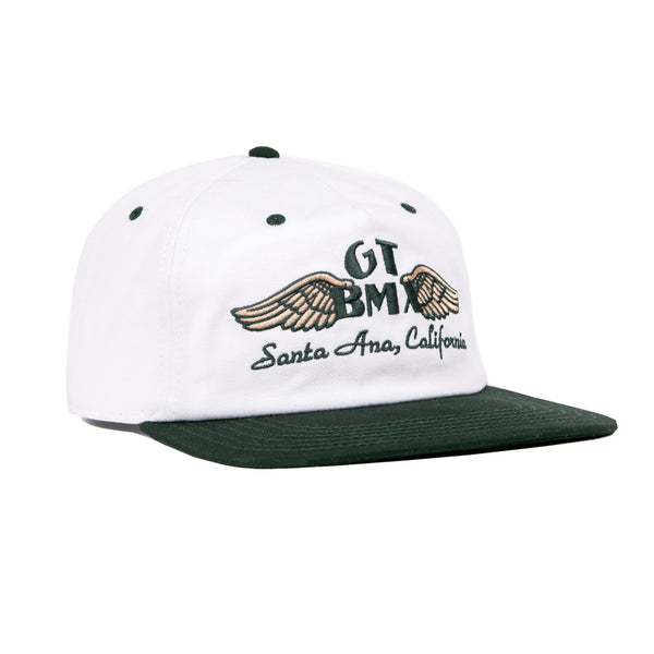 GT BMX Wings Hat - White & Green