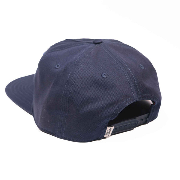Mongoose Canvas Hat w/Patch - Navy