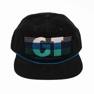 GT Corduroy w/ Embroidery Hat - Black