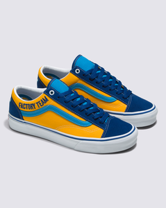 Blue white cheap and yellow vans