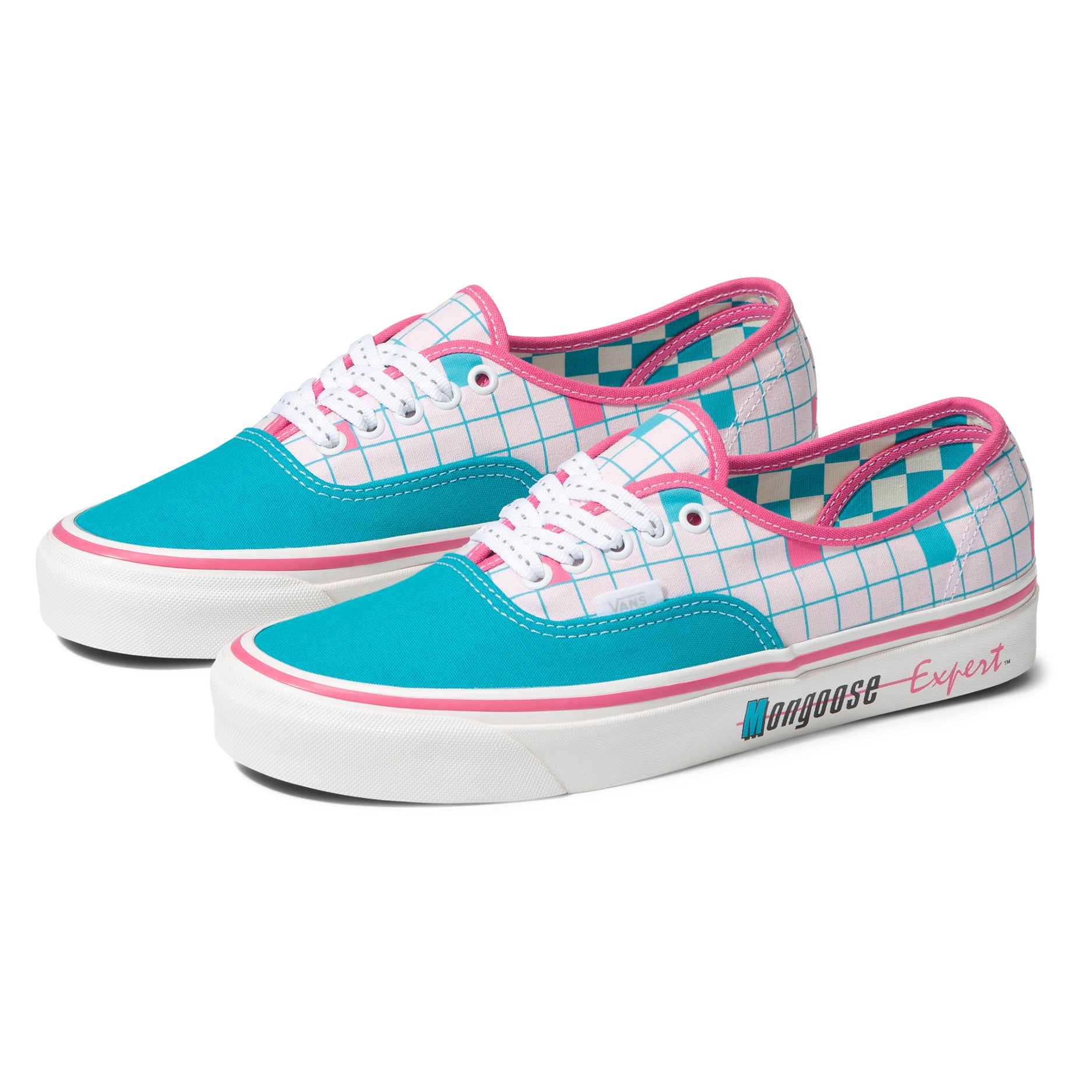 Mongoose X Vans Authentic 44 DX - Turquoise/Pink