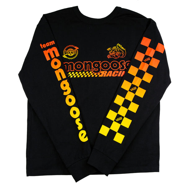 Mongoose X Vans Racing Long Sleeve - Black